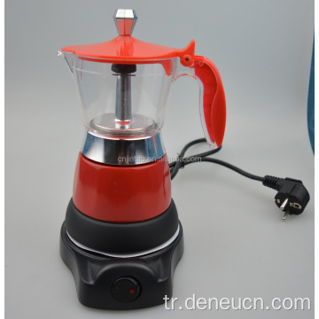 Elektrikli üst kalın yüksek basınçlı espresso kahve makinesi